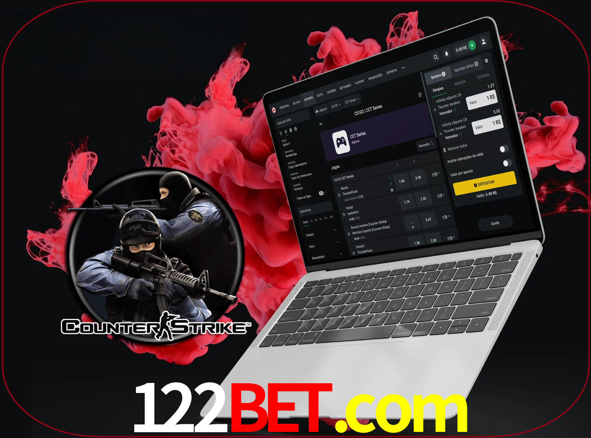 Um grande número de jogos irá agradar aos fãs deste jogo de tiro no sítio Web e na aplicação da empresa 122bet.